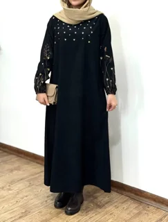 مانتو گلدوزی مدل گندم