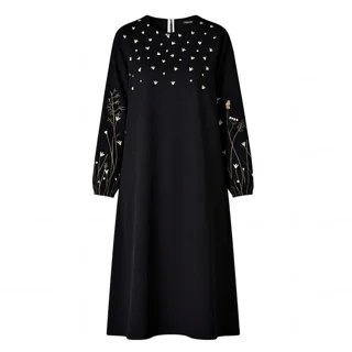 مانتو گلدوزی مدل گندم